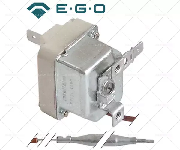 Časově Omezené 1-fázový termostat max. 330 °C 3x219 mm délka kapiláry 900 mm