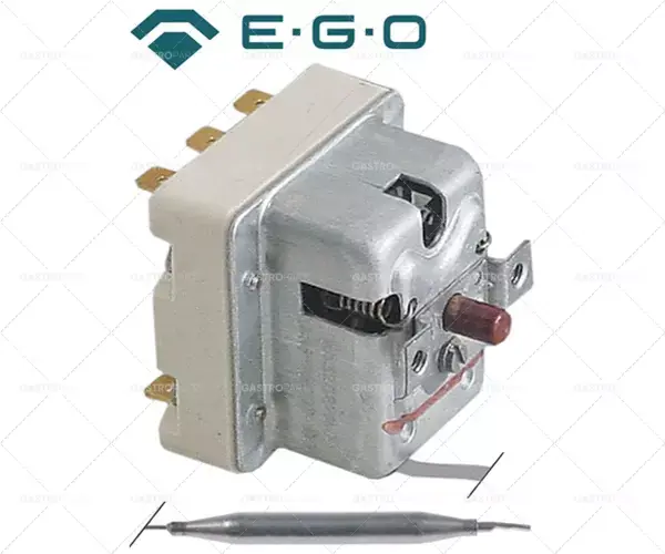 3-fázový bezpečnostní termostat 140 °C 6x88mm délka kapiláry 890mm Bezpečná Platba