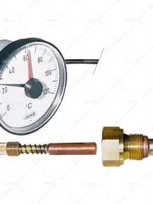 1-fázový regulační termostat 0-120 °C 10x32mm délka kapiláry 1500mm Ihned K Objednání