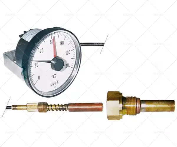 1-fázový regulační termostat 0-120 °C 10x32mm délka kapiláry 1500mm Ihned K Objednání