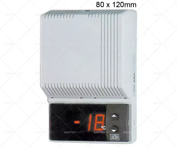 ako teploměr typ ako-14605 instalační rozměr 80x120x37mm -50 až 99°C 230V sc ntc Cenově Výhodný