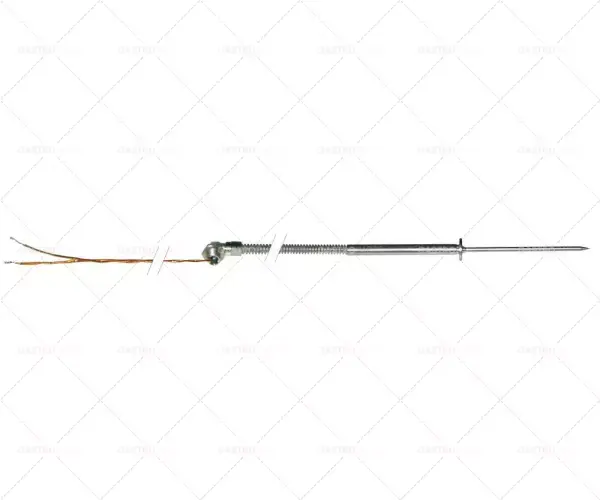 Originální jádrová teplotní sonda Pt100 kabel SS vlnitá hadicová sonda -40 až +250°C