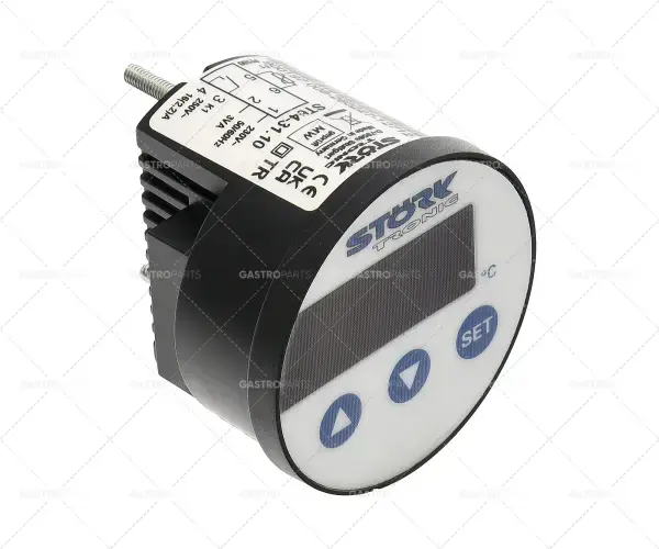 Víkendová Akce Elektronické ovládání STORK-TRONIK typu ST64-31.10 rozměr 60mm 230V AC napětí Pt100