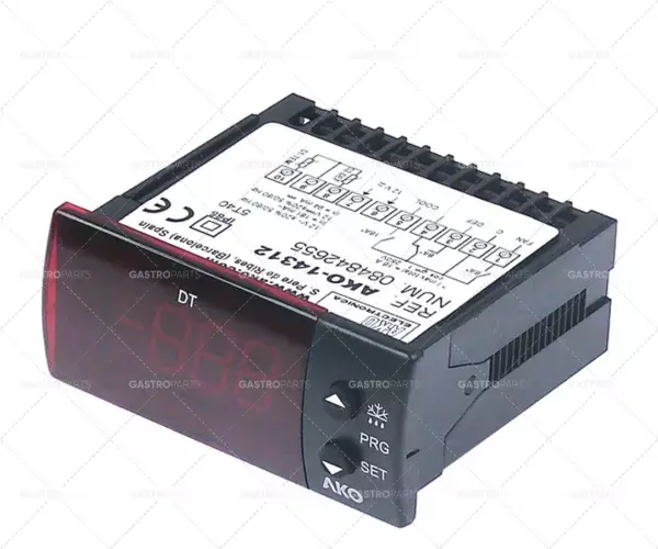 Zlevněný elektronický regulátor AKO typ AKO-14312Amontážní rozměry 71x29mm 12V napětí AC/DC