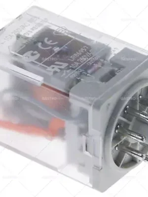 Výkonové relé Italiana Relé 10A 230V 2CO připojení konektor kolem 8 pin Ověřený
