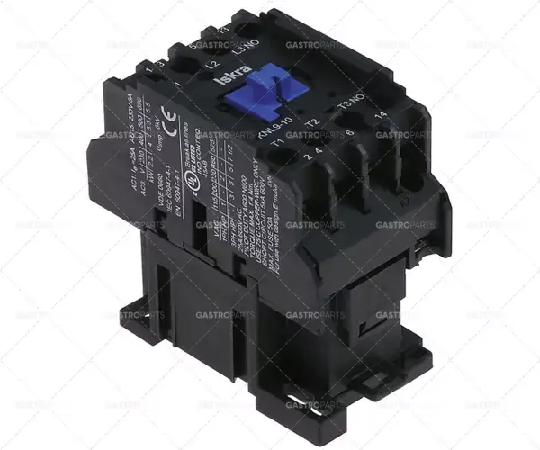 Víkendová Akce Stykač AC1 25A 230V (AC3 / 400V) 9a / 4kW 3NO hlavní kontakty Pomocné kontakty 1NO