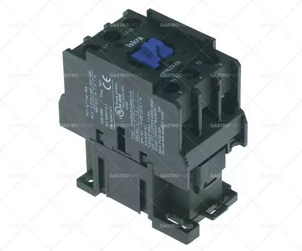 odporová zátěž výkonového stykače 35A 230VAC (AC3/400V) 25A/11kW hlavní kontakty 3NO Levný