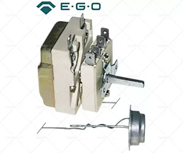 1-fázový regulační termostat 30-93 °C 20/23,5x11mm délka kapiláry 900mm Ihned K Objednání