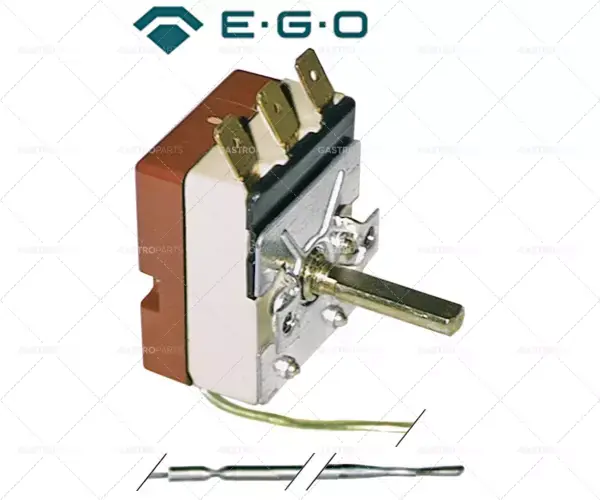 Kup Teď termostat t.max. 280°C teplotní rozsah 50-280°C 1pólová sonda 1NO 16A ø 3,1mm sonda L 160mm