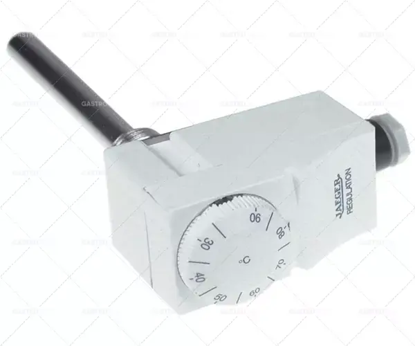tyčový termostat teplotní rozsah 25-90°C 1CO1-pólová 16A sonda ø 1/2 "mm sonda L 90mm Nová Kolekce