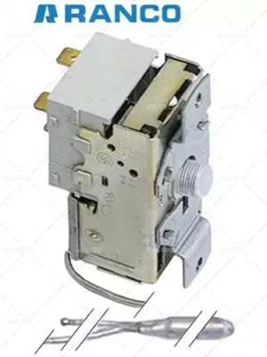 Časově Omezené chladicí termostat ranco typ k22-l2554 průměr čidla 10mm délka čidla 100mm kapilára 2000mm