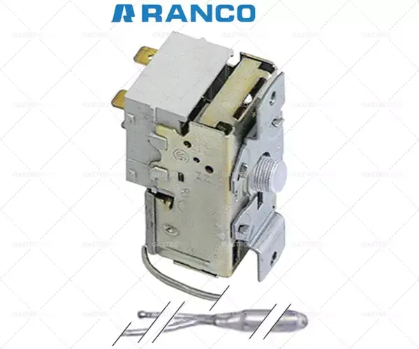 Časově Omezené chladicí termostat ranco typ k22-l2554 průměr čidla 10mm délka čidla 100mm kapilára 2000mm