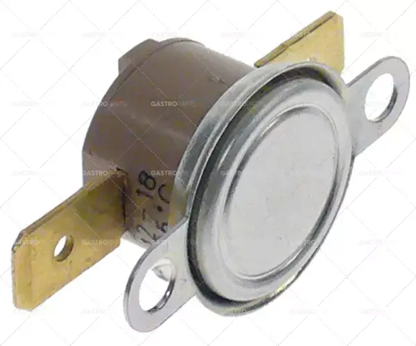 Nejprodávanější Kontakt termostat LA 23,5mm Abschalttemp. 135 ° C 1R 1-pólový 10A terminál F6.3 montážní 2-hole