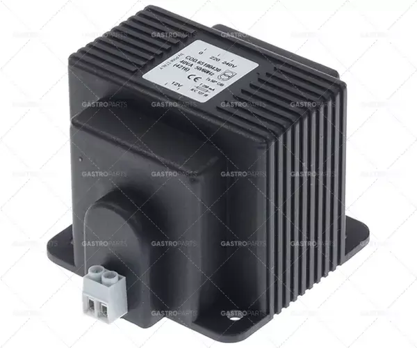 Nová Kolekce Transformátor primární 230V sekundární 12VAC 40VA Sekundární 3.2a H 63 mm L 75 mm B 78 mm