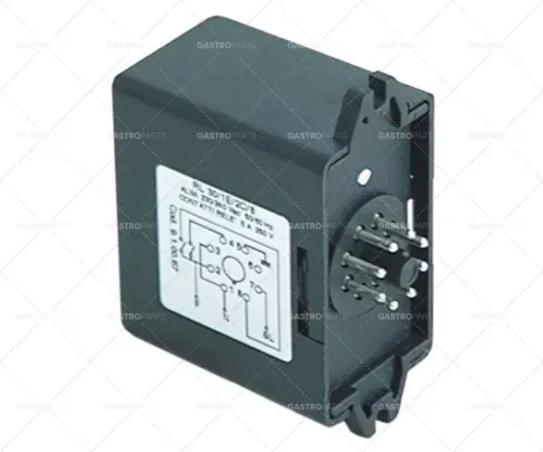Level relé 230V napětí AC 50 / 60Hz 8-pin 5A Připojení konektor kolem 8 pin Aktuální