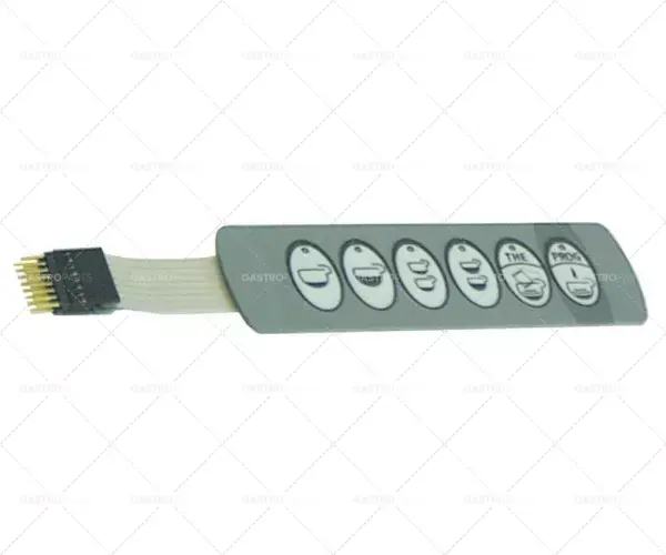 Finální Výprodej tlačítka membránové klávesnice 6 d 130 mm š 40 mm