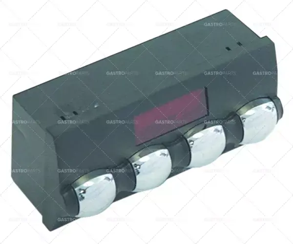 klávesnicová jednotka SPHERA/TRON tlačítka 4 chromovaná D 119mm Š 51mm Aktuální