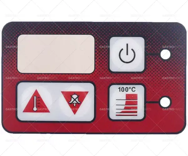 Membránová klávesnice pro fritézu d 97 mm š 60 mm Novinka