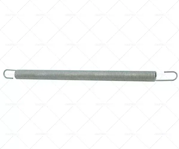 Zlevněný napínací pružina ø 10 mm celková délka 225 mm průřez drátu ø 1,5 mm montážní pozice horní