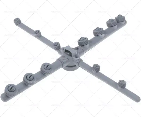 Zlevněný mycí a oplachové rameno mycí rameno L 400 mm oplachové rameno L 400 mm š. trysek 7 r. trysek 5