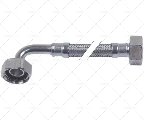 Přímo Od Výrobce Flex hadice CNS opletení s přímým ohnutý DN10 Připojení 1 3/4 "2 3/4" L 1500mm