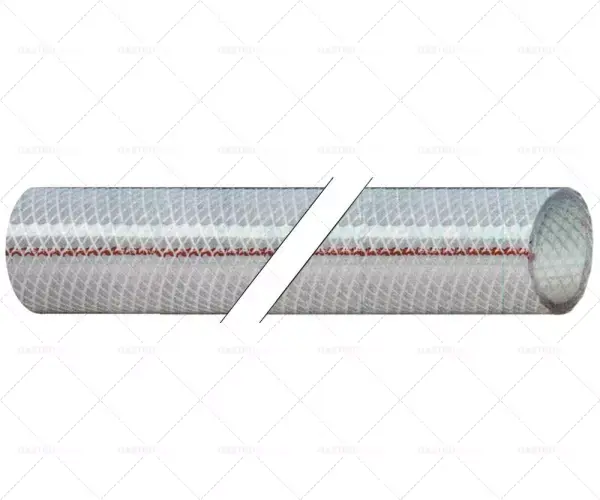 Top Prodej opletená pvc hadice vnější průměr 10 mm vnitřní průměr 4 mm dlouhá 5 m silná 3 mm průhledná