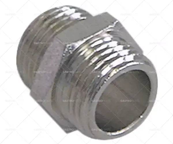Super Cena Dvojitá vsuvka mosaz nikl 3/8 "- 3/8" Unit 1 kus
