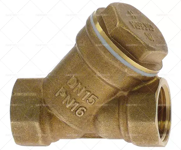 Přívodní filtr, závit 1/2" it - 1/2" it celková délka 58mm Ověřený