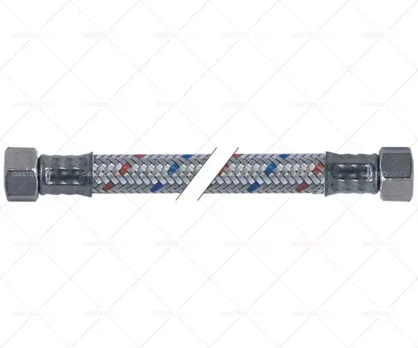 flexi hadice ss oplet rovný-rovný dn10 přípojky 3/8" l 1000mm schválení dvgw Ihned K Objednání
