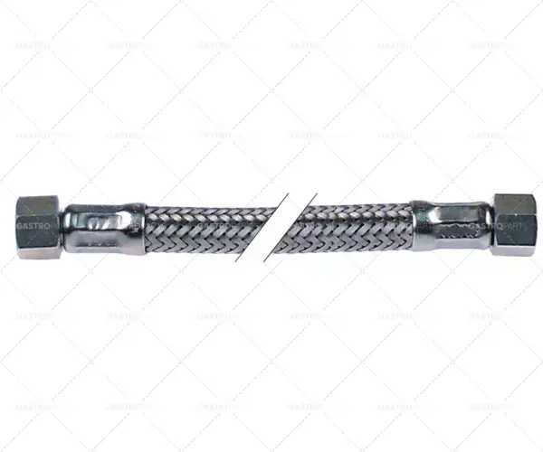 Flex hadice CNS splétání přímé přímé DN8 připojení 3/8 "L 2000 mm kónicky těsnící Odeslání Ihned