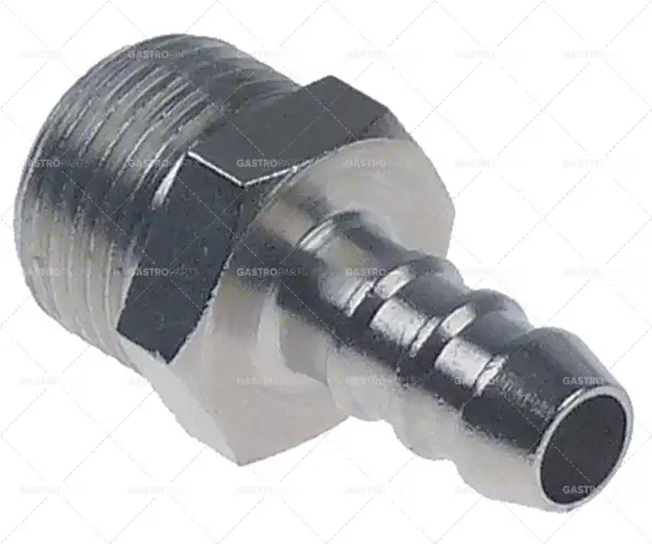 Koupit Online Hadice připojovací závit 3/8 "výtok o o 8 mm ID 6mm Barb velikost 18 mm 17 Celková délka 33 mm