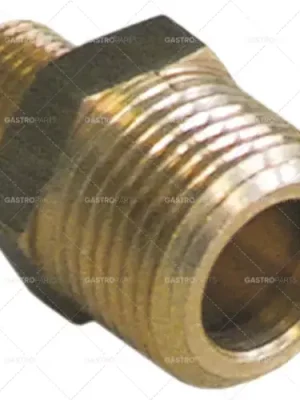 Dvojitá vsuvka mosaz Připojení 1/8 "- 3/8" Unit 1 kus Nová Kolekce
