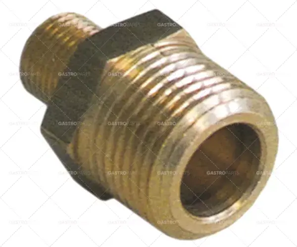 Dvojitá vsuvka mosaz Připojení 1/8 "- 3/8" Unit 1 kus Nová Kolekce