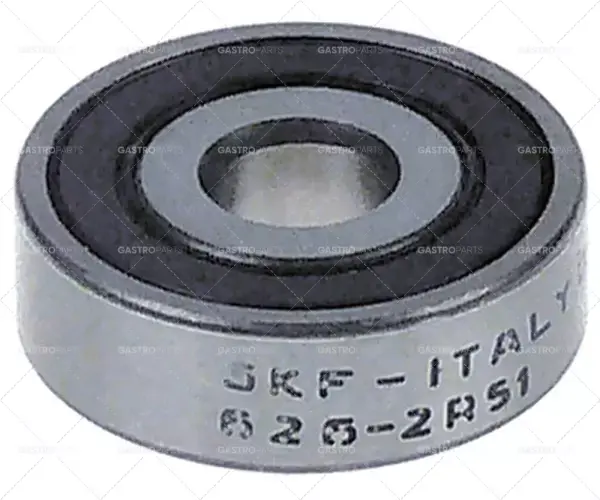 hřídel s kuličkovým ložiskem s hlubokou drážkou ø 6 mm ED ø 19 mm W 6 mm typ DIN 626-2RS s těsnicími kotouči Zlevněný