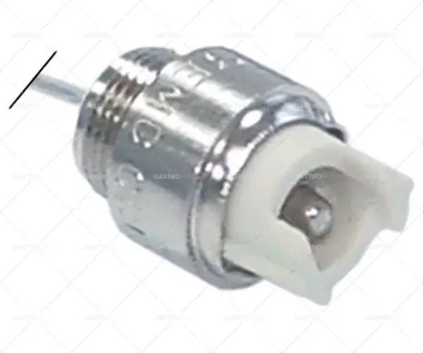 objímka r7s 250V ø 18mm h 28mm připojovací kabel 230mm montážní závit m14x1 Značkový