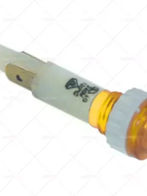 Omezená Nabídka kontrolka ø 10 mm 230V žlutá připojení faston 4,8 mm zásuvka šroubová patice