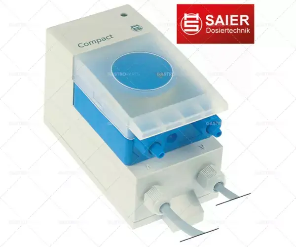 Objednat Nyní dávkovací čerpadlo SAIER řízení vodivosti 6l/h 230 VAC hadice na detergent ø 5x8mm sací hladina 1,7m