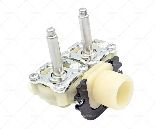 Výprodej těleso elektromagnetického ventilu dvojité přímé 230V vstup 3/4" výstup 11,5mm DN10 t.max. 90°C
