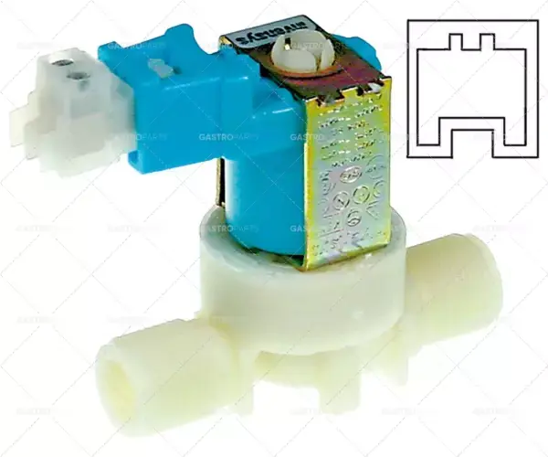 Koupit Online elektromagnetický ventil jednoduchý přímý 230V vstup 3/8" výstup 3/8 "mm výstup 3/8" DN10 Invensys