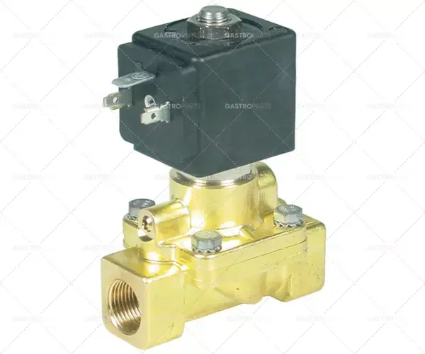 Dvoucestný elektromagnetický ventil 230 VAC Horká Nabídka