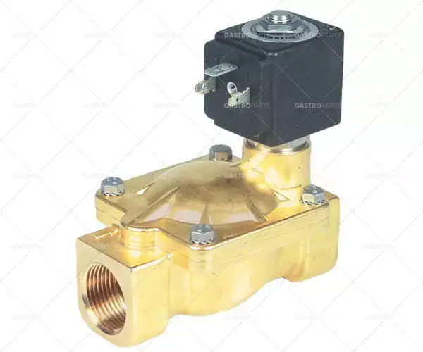 elektromagnetický ventil 2-cestné připojení 230 VAC 3/4" l 100mm dn 20mm násuvná zásuvka din Cenová Bomba