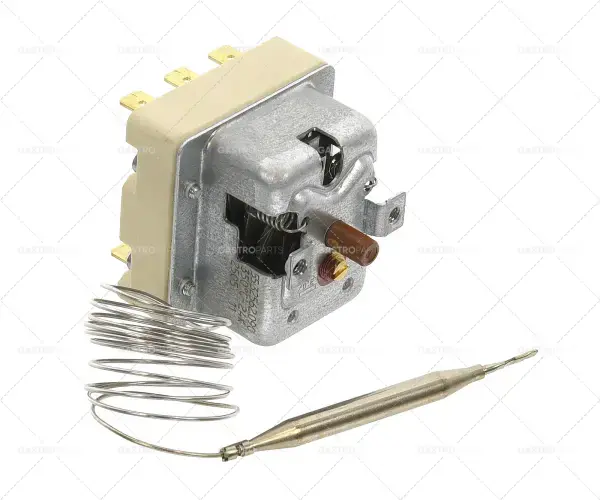 3-fázový bezpečnostní termostat 350 °C 6x77mm délka kapiláry 890mm Víkendová Akce