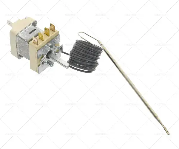 Nejlepší Cena Termostat T.MAX. 310 ° C provozní rozsah 50-310 ° C, 1-pólový 16A 1NO senzor o 4mm sondy L 128 mm