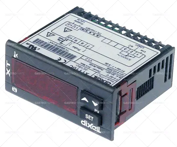 elektronický regulátor Dixell / Copeland typ XT111C-0C0TU montážní rozměry 71x29mm napětí 12V AC/DC Bezpečná Platba