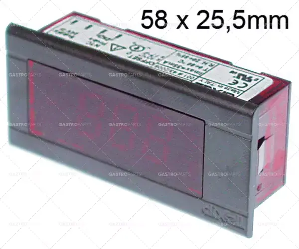 teploměr Dixell / Copeland XT11S montážní rozměry 58x25,5mm 24V napětí AC/DC Super Cena