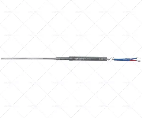 teplotní sonda termočlánek J (Fe-CuNi) kabel Vetrotex sonda -50 až +750°C Ověřený