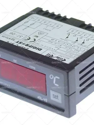 elektronický regulátor Eliwell typ ewpc974 montážní rozměry 71x29mm 12V napětí AC/DC Pouze Dnes