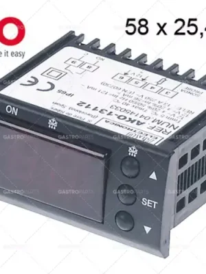 Dokud Zásoby Vydrží Elektronické regulátory typu AKO 13112 rozměr 58x25,4mm 12V AC / DC NTC reléové výstupy 1 NO-12A (9)