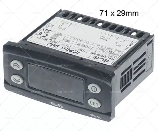 Akční Nabídka elektronický regulátor Eliwell typ ic902montážní rozměry 71x29mm 230V napětí AC