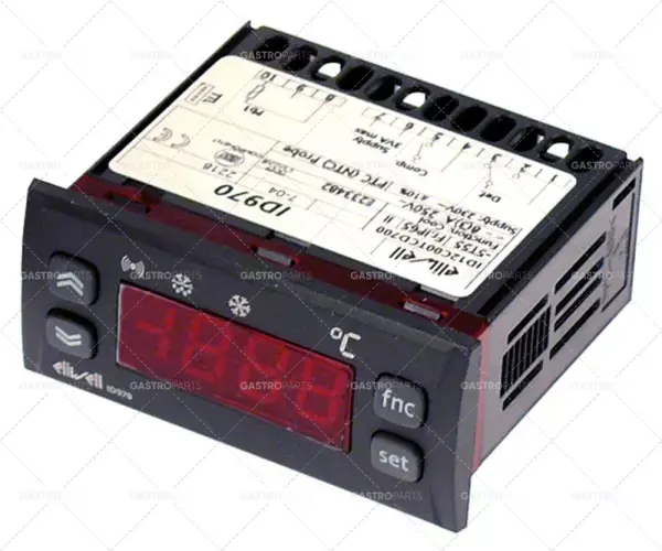 Poslední Šance elektronický regulátor ELIWELL typ ID970 model ID12C00TCD700 montážní rozměry 71x29mm